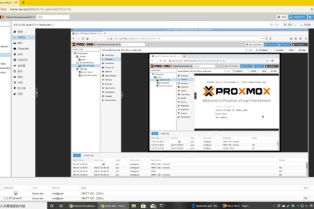 Proxmox Virtual Environment  PVE 从入门到套娃（对比ESXi）